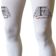 compression clothes Compressport Full Leg White